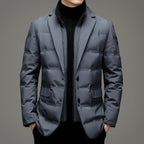 Anders - Men's Zip-Up Down Puffer Jacket