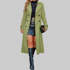 Kyline - Women's Long Wool Blend Overcoat 1
