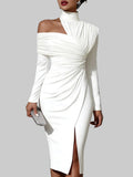 Shakira  - Women's Ruched Off-Shoulder Dress 2