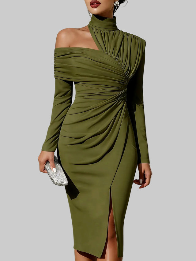 Shakira  - Women's Ruched Off-Shoulder Dress 7