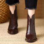 Amara - Women's Sleek Pointed Toe Ankle Boots 6