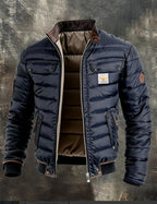 Arthur - Men's Quilted Stand Collar Puffer Jacket 2