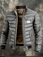 Arthur - Men's Quilted Stand Collar Puffer Jacket 3