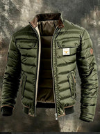 Arthur - Men's Quilted Stand Collar Puffer Jacket 5