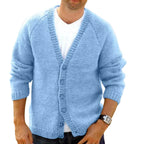 Cameron - Men's V-Neck Knit Button Cardigan 5
