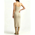 Caprice - Women's Sleeveless Dress and Longline Cardigan Set 9