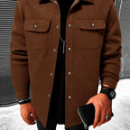 Elliott - Men's Relaxed Fit Button Front Jacket 4