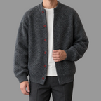 Emilio - Men's Button-Front Relaxed Cardigan