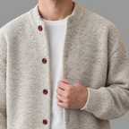 Emilio - Men's Button-Front Relaxed Cardigan