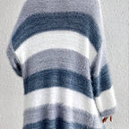 Fernanda - Women’s Color Block Oversized Knit Cardigan 4