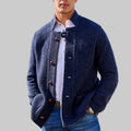 Frederick - Men's Wool Blend Stand Collar Jacket 2
