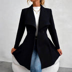 Hester - Women’s Double-Breasted Tailored Long Coat 3