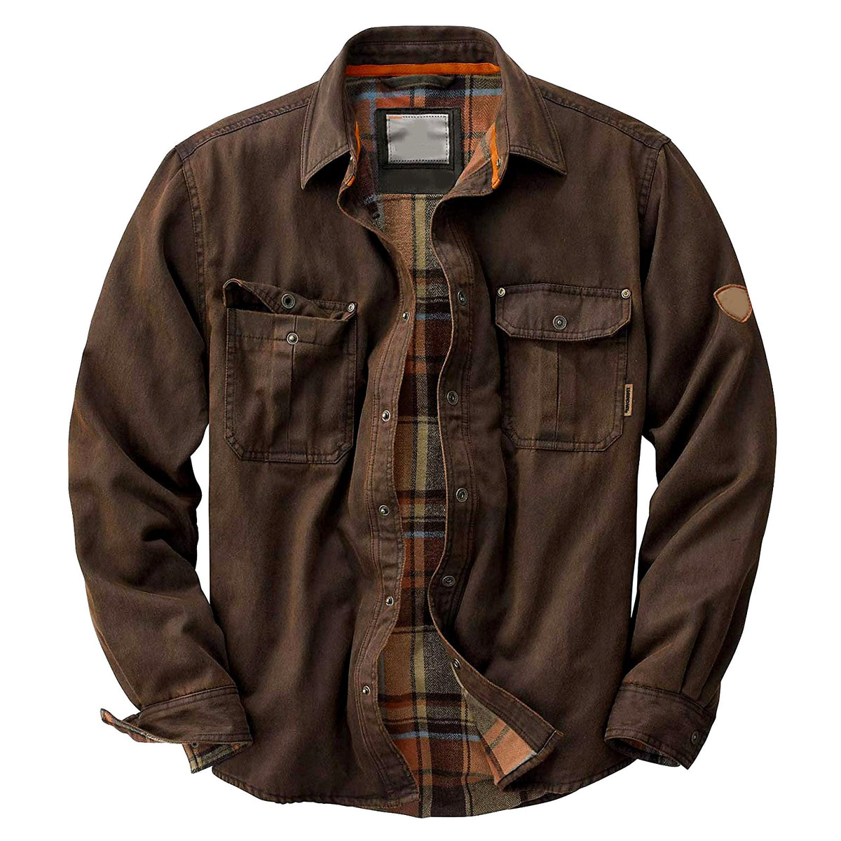 Jonathan - Men's Plaid Lined Shirt Jacket 2
