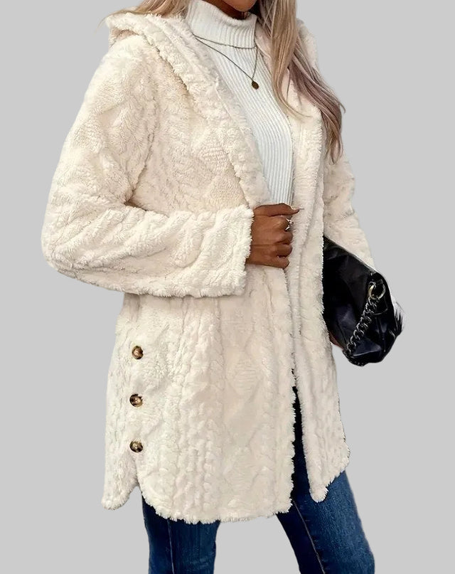 Katherine - Women's Soft Fleece Hooded Jacket 2
