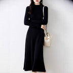 Marlene - Women's Fitted Ribbed Knit Dress 5