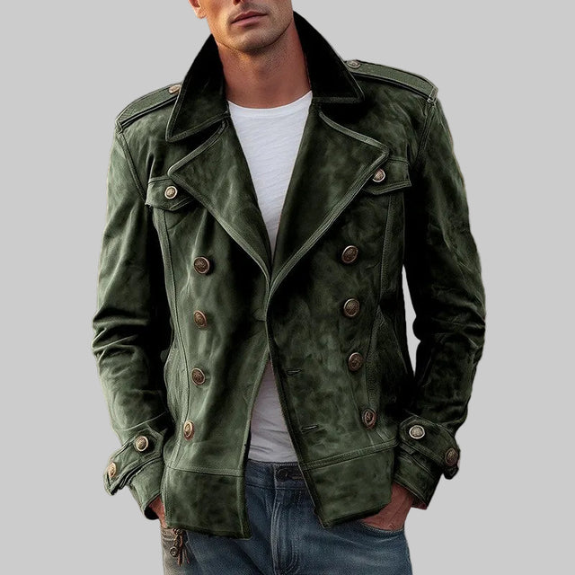 Nathan - Men's Double-Breasted Lapel Jacket 3