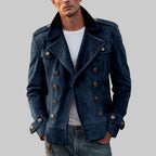Nathan - Men's Double-Breasted Lapel Jacket 4