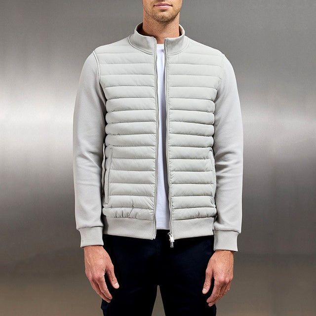 Patrick - Men's Quilted Panel Zip Jacket 2