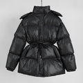 Sarah - Women's Quilted Drawstring Puffer Jacket 2